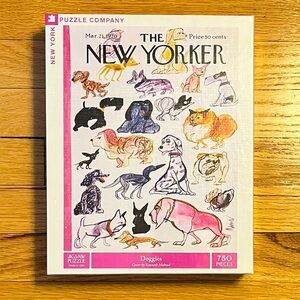 New York puzzle Co, “doggies” New Yorker magazine. Brand new.
